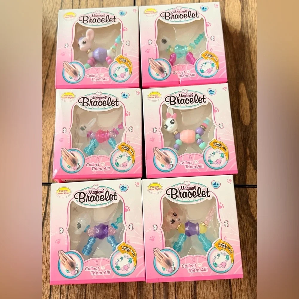 Magical Bracelet Twist Animal Transform 6 units TWIST INTO A PET!